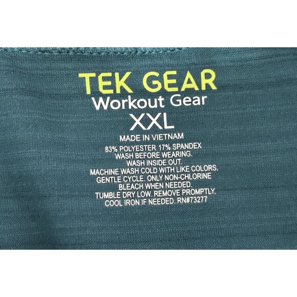 Tek Gear Workout Gear Unisex XXL Ultra Soft Hoodie With Thumbholes Green - Picture 3 of 3